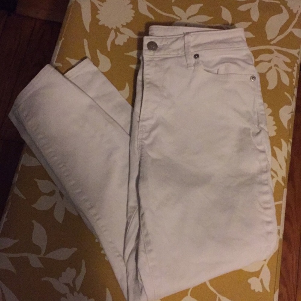 Loft Curvy Skinny Ankle Jeans